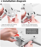 BTG Battery Buckle Protector Frame for DJI Mini 3 Pro/Mini 3 Drone Accessories
