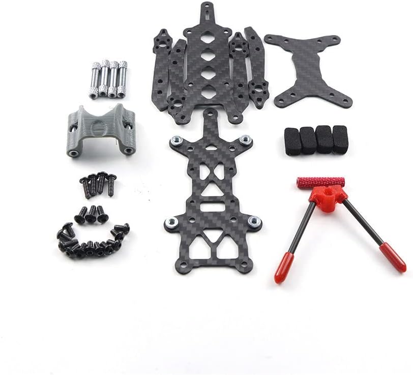 Roma LR2 123mm Carbon Fiber Ultralight FPV Frame Kits for RC FPV Racing Freestyle 2inch Micro Long Range Drone Replacement Parts