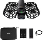 HOVERAir X1 PROMAX 8K Self-Flying Drone: Pocket AI Tracking Action Camera, 4K 120fps, 1/1.3¡± CMOS, 26mph Follow Speed, 64GB Storage, 2 Battery Bundle with Charging Hub & Case/Combo