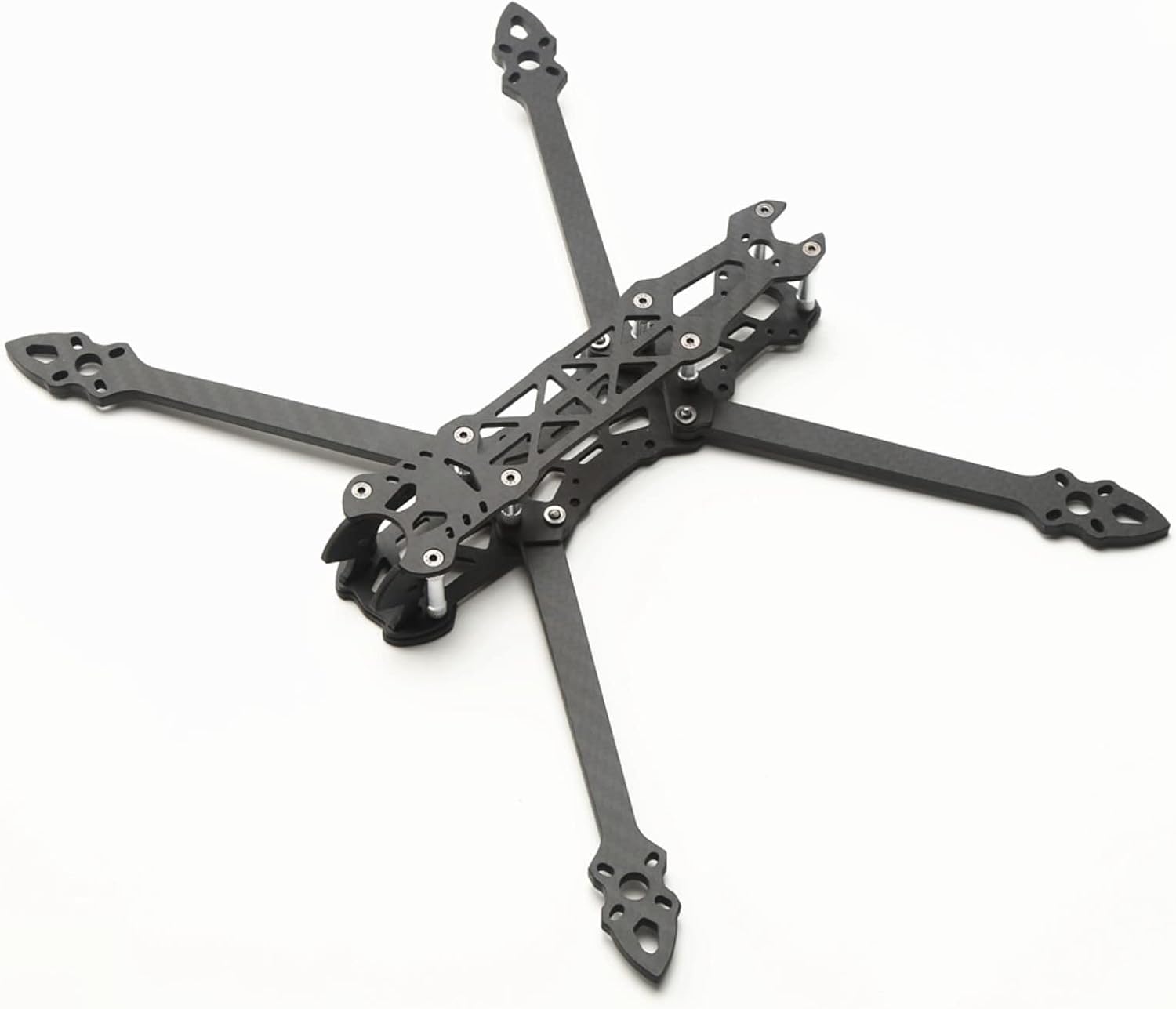 HXBER Mark4 7inch 295mm with 5mm Arm Quadcopter Frame 3K Carbon Fiber 7'' FPV Freestyle Racing Drone with Black Print Parts for DIY FPV