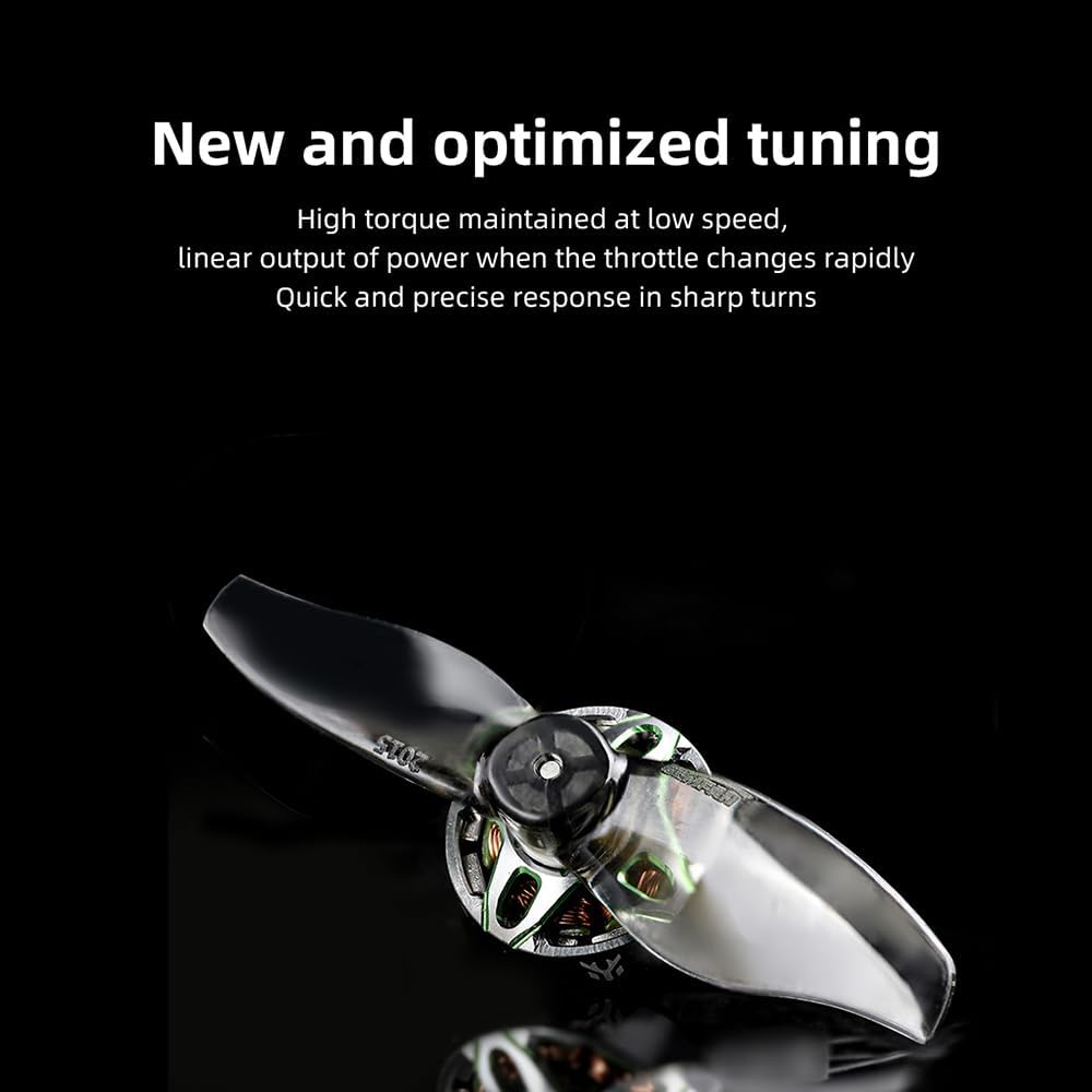 HGLRC Specter 1202.5 11000KV 1-2S Brushless Motor with 80mm Wire Without Plug for Micro Whoop Toothpick Drone