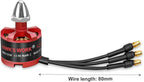 HAWK'S WORK Brushless Motor 2212 920KV, 2-4S Motor for RC Plane Multi Copter DIY Done 450 F550 S500 S550 X525 DJI Phantom Quadcopter (CW*2+CCW*2)