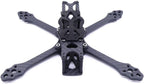 220mm 5 Inch 5mm Arm Carbon Fiber Quadcopter X Type Freestyle Frame Kit Support DJI Air Unit for FPV Racing Drone