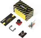 CaddxFPV Ratel 2 FPV Micro Camera (Red) ¨C 1/1.8 Sensor, 1200TVL Super WDR, 165¡ã FOV, Starlight Low-Light, NTSC/PAL & 16:9/4:3 Switchable, 2.1mm Lens, Analog Camera for FPV Racing Drones
