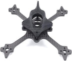 QWinOut Eyas100 65MM 3K Carbon Fiber Toothpick Frame Kit with 3D Print 19MM / 14mm Camera Canopy for DIY RC Drone FPV Racing Quadcopter Freestyle True X (19mm Wide)