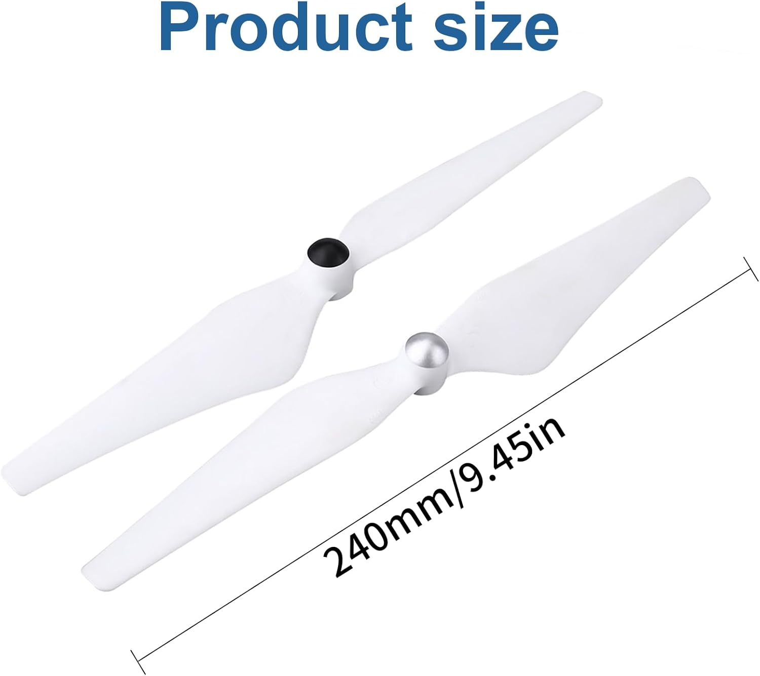 4 Pairs 9450 Self Tightening Drone Propeller(4CW+4CCW) Compatible with DJI Phantom 2/3/3PRO, Low Noise Propeller, Replacement Parts for Drone Blades