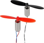 8pcs 8520 Coreless Motor 8.5 x 20mm Brushed Motors Hollow Cup Drone Motor+ 8pcs 55mm CW CCW Propeller for DIY Micro Quadcopter RC Drone