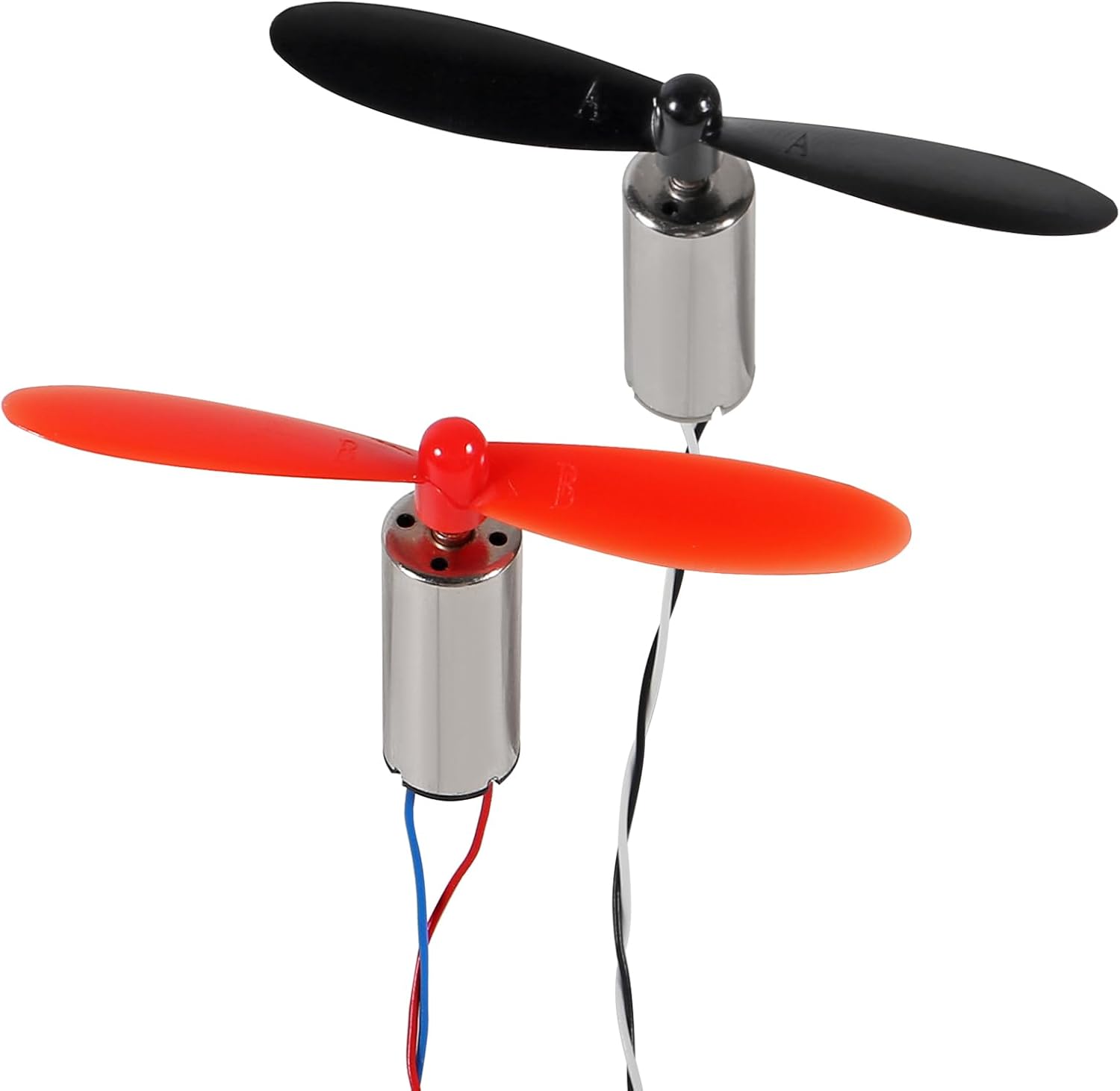 8pcs 8520 Coreless Motor 8.5 x 20mm Brushed Motors Hollow Cup Drone Motor+ 8pcs 55mm CW CCW Propeller for DIY Micro Quadcopter RC Drone