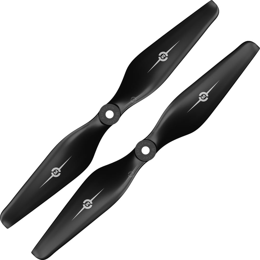 Master Airscrew Performance 11x4.5 Multi-Rotor Series 2-Blade Propellers - Black, 2 pcs