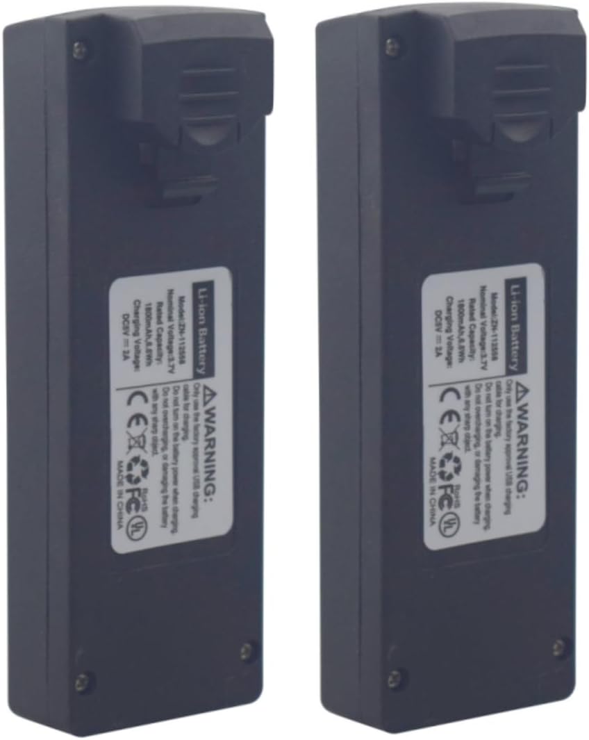 sea jump 2PCS 3.7V 1800mAh Lipo Battery Suitable for S119 Aerial Quadcopter Accessories Folding Remote Control Drone Battery