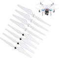 JUSTHERE 4 Pairs 9450 Self Tightening Drone Propeller(4CW+4CCW) for DJI Phantom 2/3/3PRO, Low Noise Propeller, Replacement Parts for Drone Blades
