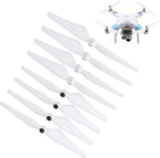 JUSTHERE 4 Pairs 9450 Self Tightening Drone Propeller(4CW+4CCW) for DJI Phantom 2/3/3PRO, Low Noise Propeller, Replacement Parts for Drone Blades