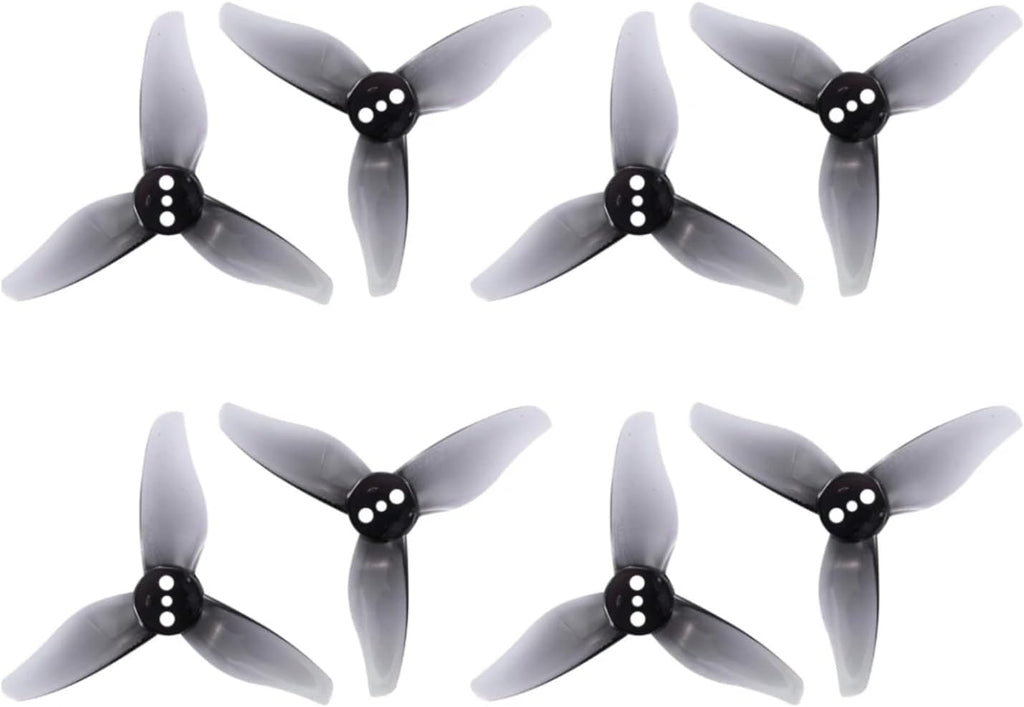 16pcs Gemfan Hurricane 2023 2 Inch 3-Blade Propeller 3 Holes Props 1105-1108 Motor for Toothpick RC Drone FPV Racing(8CW 8CCW)
