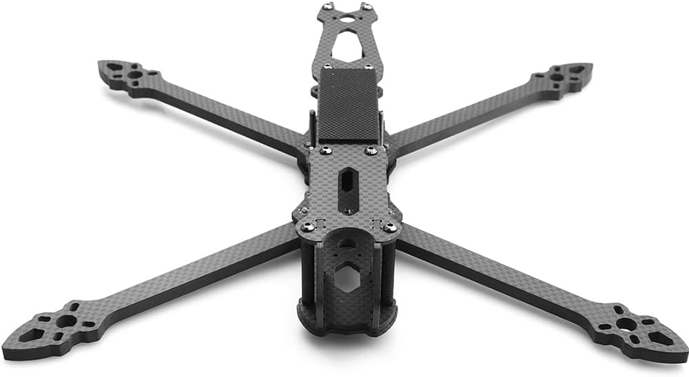 HUIOP Mark4 V2 Mark 4 7inch 295mm Arm Thickness 6mm 3K Full Carbon Fiber Frame for 7inch FPV Racing Quadcopter Freestyle Frame Kit