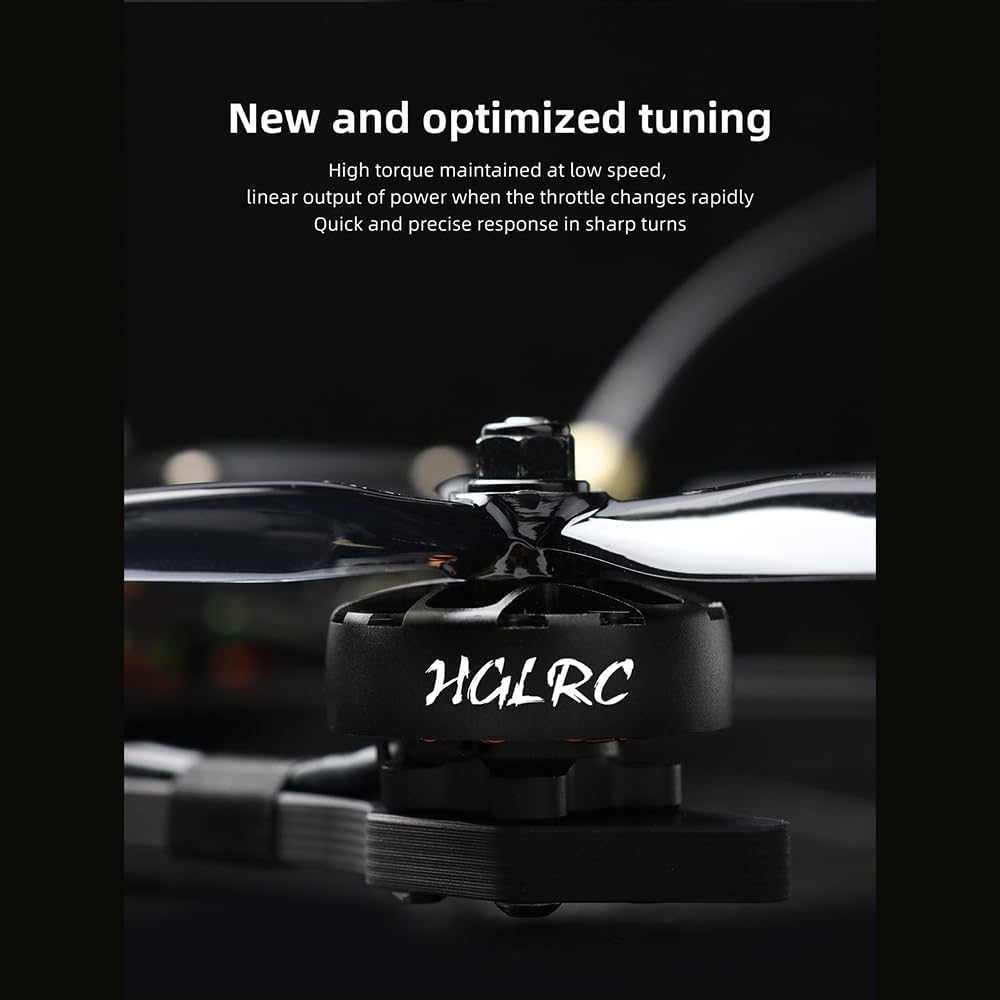 HGLRC Specter 2806.5 1350KV 4-6S Brushless Motor for 7 inch Long Range 7 inch X8 Cinelifter FPV Racing Drones(1PCS)