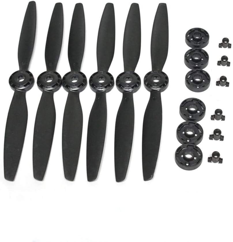 Xmipbs 3 Pairs Blade A B Quick Release Propellers for Yuneec Typhoon H 480 Drone 6pcs (Black)