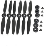 Xmipbs 3 Pairs Blade A B Quick Release Propellers for Yuneec Typhoon H 480 Drone 6pcs (Black)
