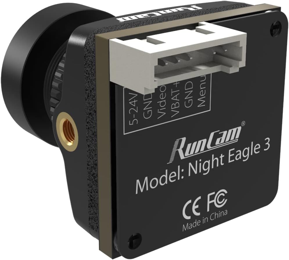 RunCam Night Eagle 3 Micro FPV Night Camera 1000TVL Support OSD for FPV Drone Night Fly