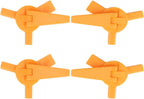 3-IN-1 Avata 360 Accessories Bundles, Propeller Guard+Tail+Landing Gear for DJI Avata 360 Fly More Combo Drone Protection (Orange)