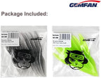 16Pcs Gemfan Hurricane 4024 Propeller 1.5mm 4X2.4 Inch 2 Blade 3 Hole CW CCW Drone Propeller for FPV Brushless Motor