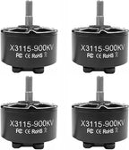 DYS 4pcs X3115 900KV 1050KV 1200KV Brushless Motor 6S for 9inch 10inch Long Range FPV Racing Drone Freestyle FPV Drone Quadcopter Motor (X3115 900KV 4PCS)