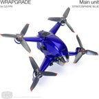WRAPGRADE Skin Compatible with DJI FPV | Full-wrap (Stratosphere Blue)