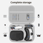 Hard Case for Antigravity A1, Waterproof PU Large Capacity Storage Shoulder Bag Travel Carrying Case for Antigravity Vision Goggles, Grip Controller and Drone Accessories (Standard Bundle)
