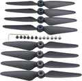 Blomiky 2 Sets 8 Pack F7 Foldable Propellers Replace Spare Pros Compatible with Bwine F7GB2 F7 SJRC F7S F7 4K 9800FT RC Quadcopter Drone F7 Propeller 2