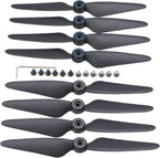 Blomiky 2 Sets 8 Pack F7 Foldable Propellers Replace Spare Pros Compatible with Bwine F7GB2 F7 SJRC F7S F7 4K 9800FT RC Quadcopter Drone F7 Propeller 2