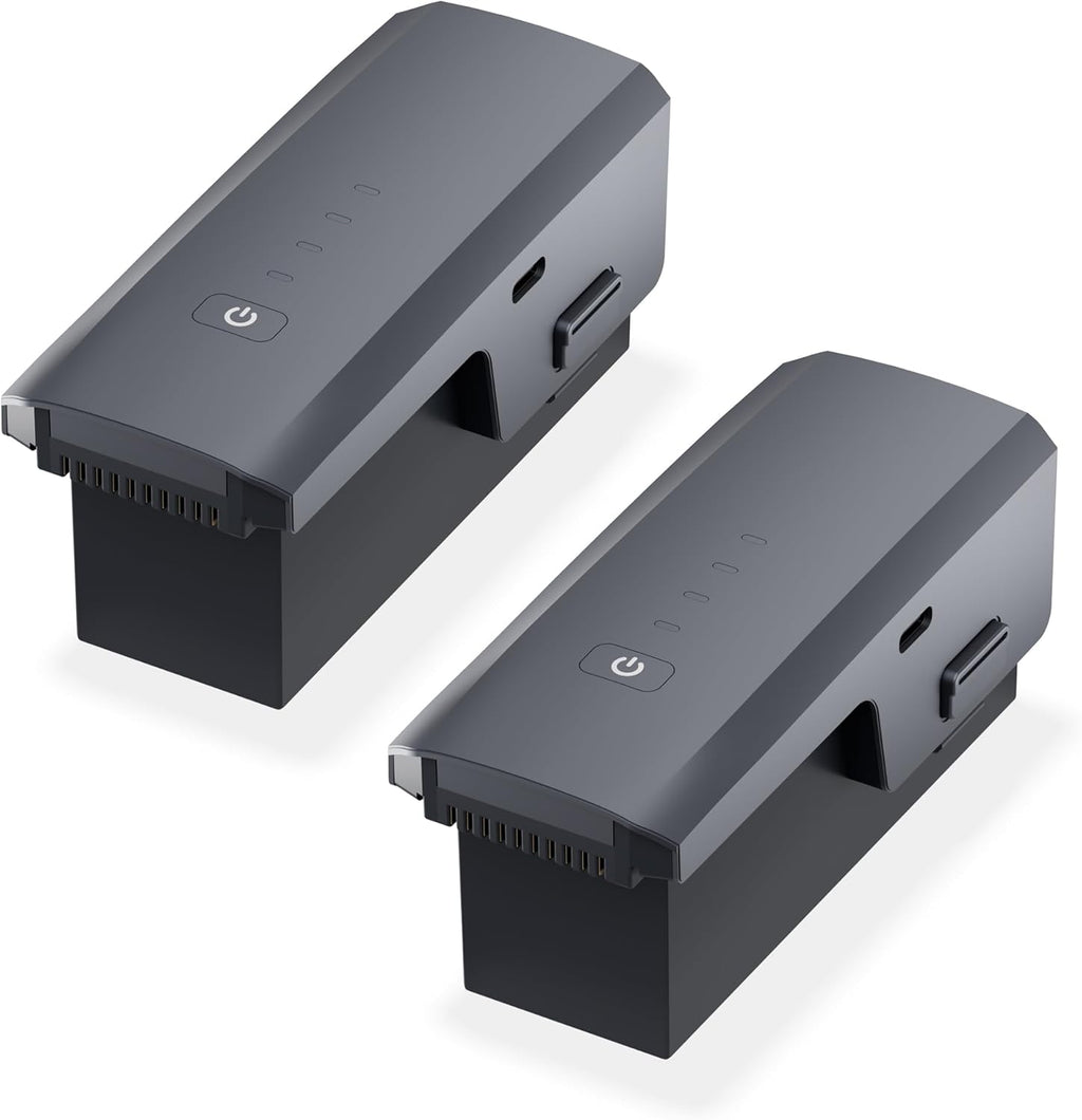 Contixo F33 Drone Battery - 11.1V 3500mAh Rechargeable Lithium Battery, 42 Mins Extra Flight Time, 1 Year Warranty, US Customer Support for F33 RC Drone, Long-Lasting Performance£¨2 Pack£©