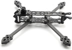 HXBER Mark4 8inch 375mm with 5mm Arm Quadcopter Frame 3K Carbon Fiber 8'' FPV Freestyle Racing Drone with Print Parts for DIY FPV, Black