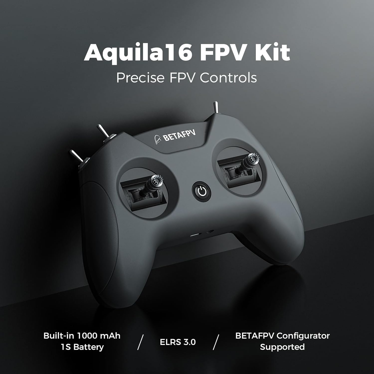 BETAFPV Aquila16 FPV Kit with LiteRadio 2 SE Transmitter for Simulator, VR03 Goggles with DVR Recording Function, 3 Flight Modes, Supported 1S RTF Kit for FPV Beginner to Fly Indoor & Outdoor ELRS V3