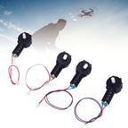 Keenso Drone Motor, Plastic Arm Components for E88 E99 RC Drones, Easy Installation, Durable Design for Quick Repairs and Quiet Performance