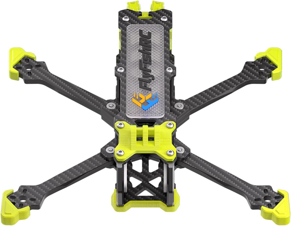 VOLADOR VX3.5 O4 Pro Air Unit RC FPV Racing Drone Quad T700 Carbon Fiber 3.5¡å HD quashed-X Quadcopter Frame Kit RC DIY Parts w/TPU Accessories Yellow