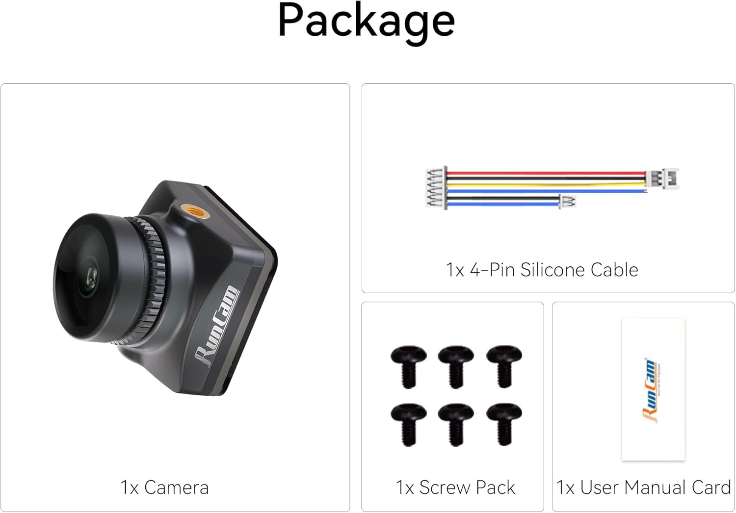FPV Camera RunCam Phoenix 2 SPV5 - Special Edition Micro Drone Camera with Lens Hood 5.8ghz FOV160¡ãGlobal WDR 8.6g for RC FPV Car Plane Racing Drone
