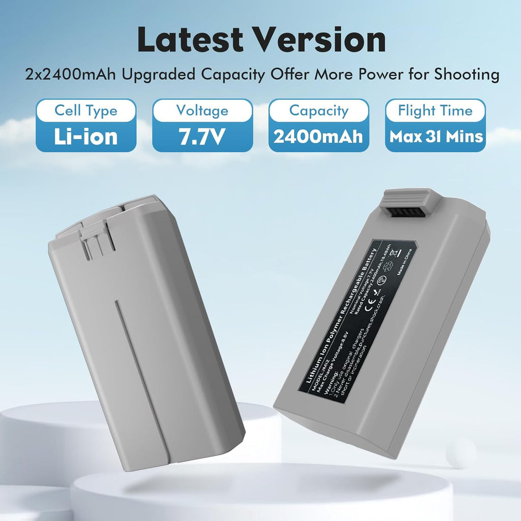 Intelligent Flight Battery Compatible with DJI Mini 4K, Mini 2,MiniSE,Mini2 SE (One Battery Only)
