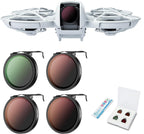 JJC Neo Drone CPL ND Filter Set, CPL ND8 ND16 ND32 Polarizing Neutral Density Filters Kit for DJI Neo Drone Fly More Combo, Multi Coated HD Optical Glass Filter with Lightweight Aluminum Frame