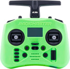 Radiomaster Pocket Crush ExpressLRS Radio Controller 2.4G 16CH ELRS Transmitter Hall Gimbal For RC FPV Drone Quadcopter Remote Control NEW (Mint Mist-ELRS M2)