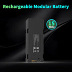 Toladrone 3.7V 1600mAh Rechargeable Drone Battery Compatible for Models TD12PRO, Replacement Original Battery with USB Charging Cable, Lithium Modular Easy to Replace