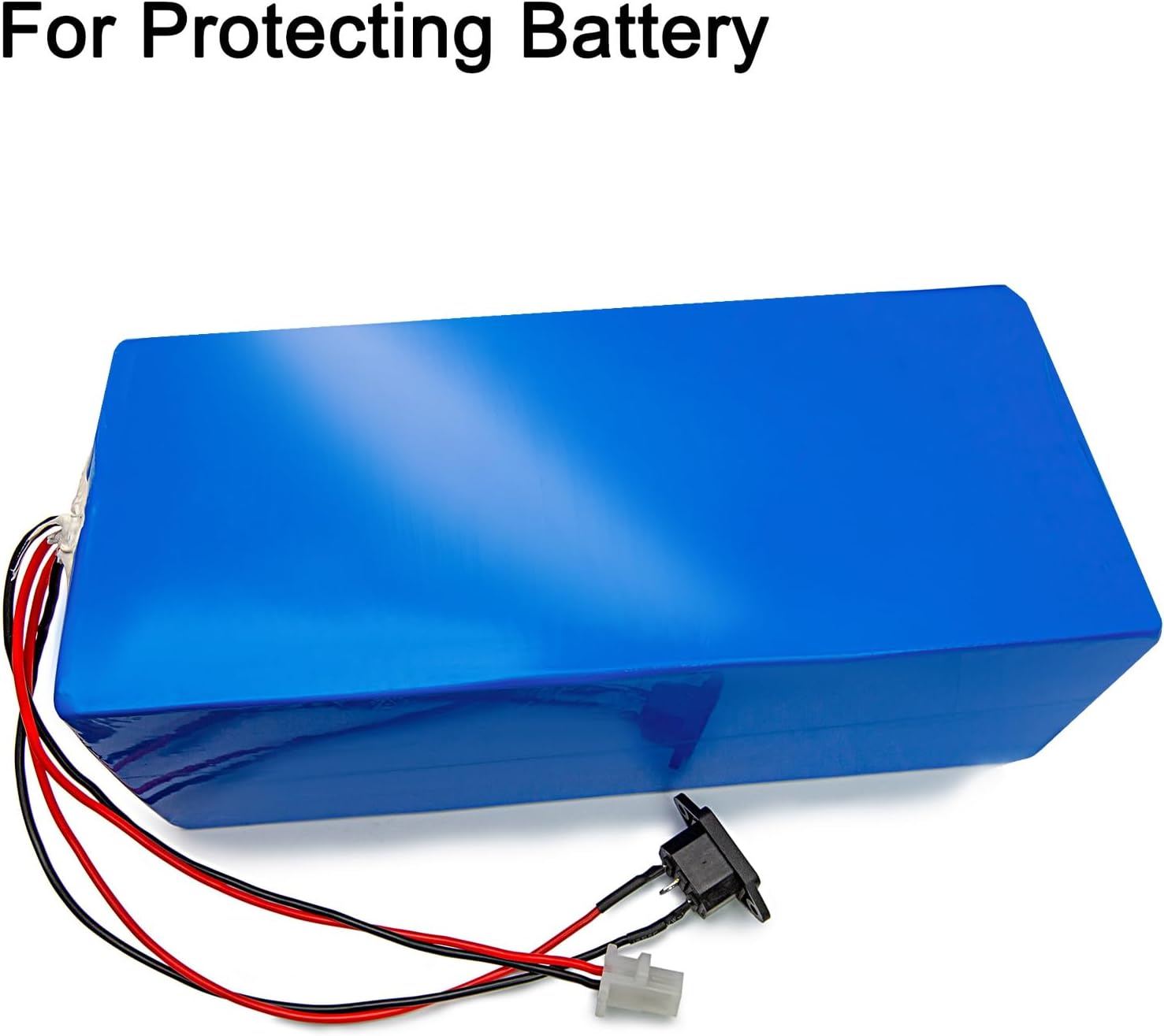 MECCANIXITY Battery Wrap PVC Heat Shrink Tubing 55mm Dia 85mm Flat 33 Feet(10meters) Blue Good Insulation for Battery Pack