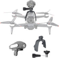 Drone Searchlight Strobe Light for DJI FPV Drone Night Navigation Flight Light Lamp Headlight Mount with Top Carry Extension Bracket Adapter Clamp Holder Drone Anti-Collision Accessories