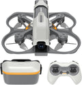 CADDXFPV Protos FPV Drone RTF Kit, Built-in Walksnail 6g VTX, 1080p/60fps HD Digital Video Transmission, 4.5 FPV Goggles Screen, 3-in-1 Charging Hub for 3 Batteries, Supports 3 Flight Modes, Perfect FPV Gift for Beginners & Freestyle Racing
