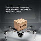 Camera Drone for Adults with 8K Photo & 4K UHD Video with 3-Axis Gimbal, 360¡ã Obstacle Avoidance, 500g One-Click Airdrop, 7.2-inch Touch Screen Controller (Tablet Function),GPS Auto Return (Grey) 3 Batteries + 64GB TF Card Bundle)