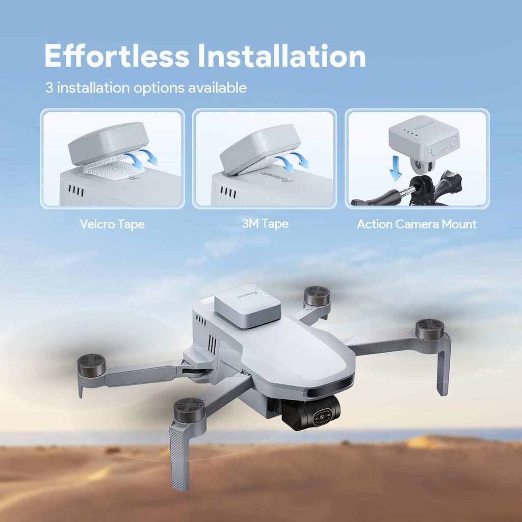 Potensic FAA Compliant Remote Identification Broadcast Module for Drone, Remote ID Broadcast Module Spare Parts for GPS Drones with Camera Comply with FAA Regulation IP54 Protect Long Battery Life