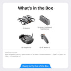 DJI Avata 2 Fly Smart Combo (Single Battery), FPV Drone with Camera 4K, Immersive Experience, One-Push Acrobatics, Built-in Propeller Guard, 155¡ã FOV, Camera Drone with Goggles N3 and RC Motion 3