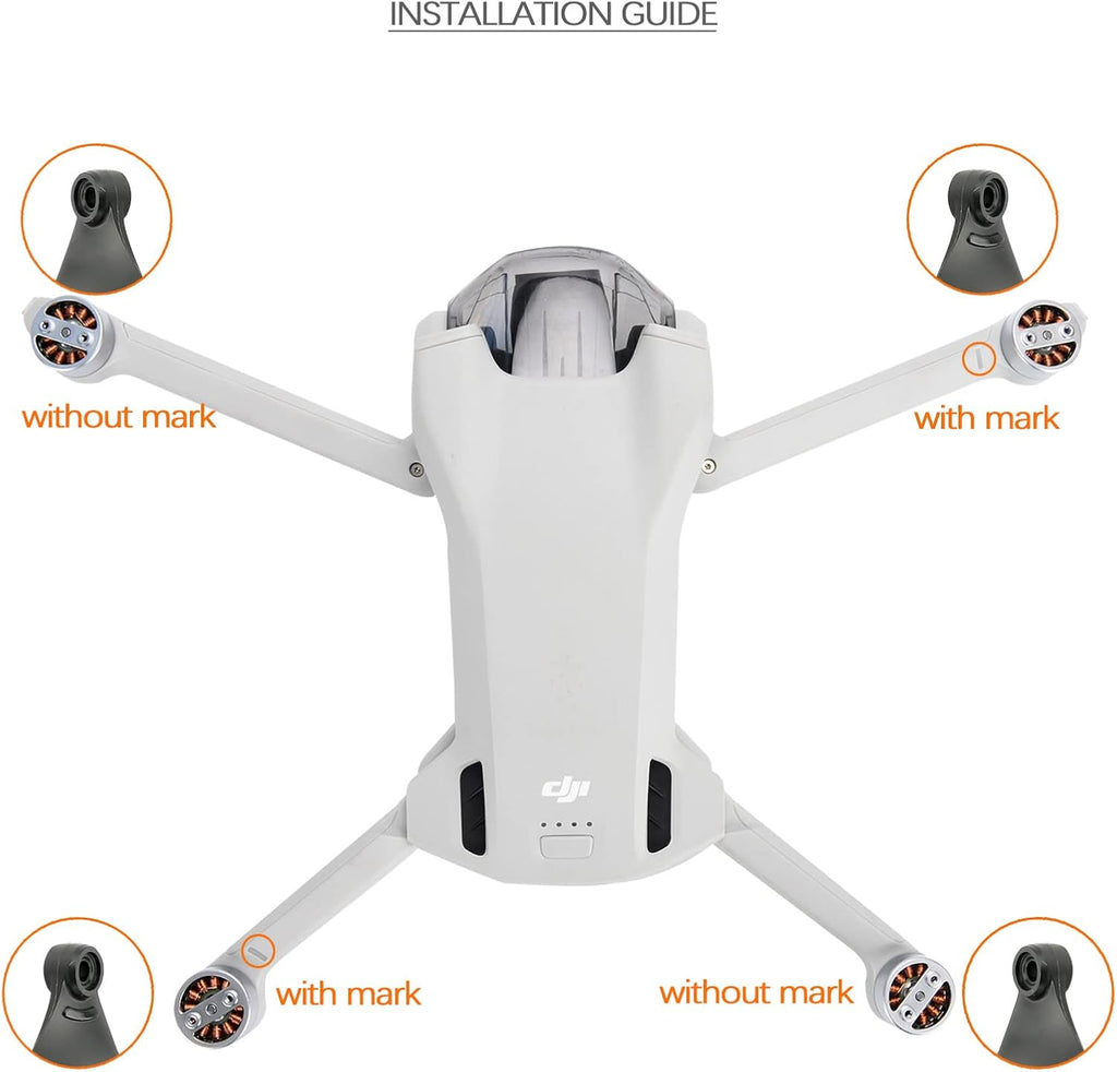 (24pcs) Mini 3 Propellers Compatible with DJI Mini 3 Wings Blades Replacement Accessories (NOT for DJI Mini 3 Pro)
