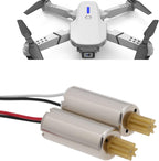Create idea 4Pcs Quadcopter Motor Forward/Reverse Motor Compatible with E88 E88PRO E88MAX E525 E99 E99PRO P1 P5PRO RC Drone, 7x16mm