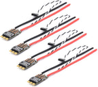 Readytosky 35A ESC 2-6S Brushless ESC Lipo BLHeli_S Brushless Electronic Speed Controller Support D-Shot 150/300/600 for FPV Drone RC Helicopter Quadcopter(4PCS)