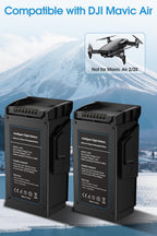anegine Mavic Air Battery 2 Pack, 2375mAh Intelligent Flight Batteries Compatible with DJI Mavic Air Drone Battery, 21 Minutes Max Flight