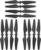 12PCS Propeller Suitable for HS600 HS600D TF35 PRO V11 Brushless Four Axis Aircraft Blade Aerial Photography Remote Control Drone Wing Blades Accessories